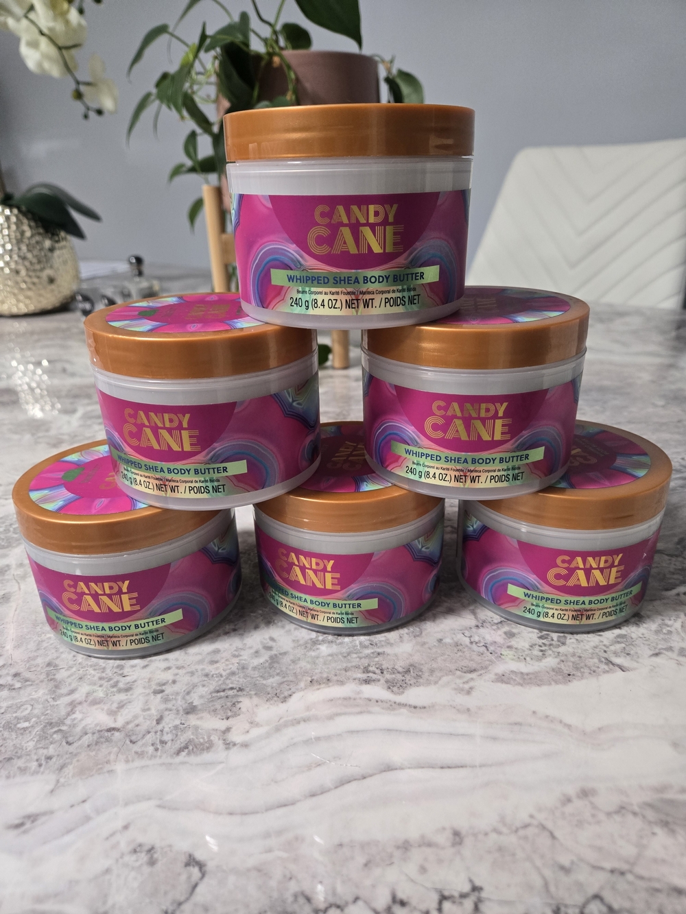 Set Of Three Whipped Shea Body Butter